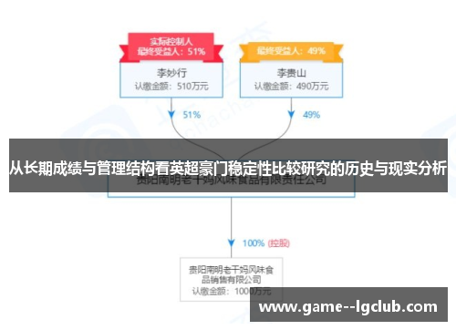 从长期成绩与管理结构看英超豪门稳定性比较研究的历史与现实分析